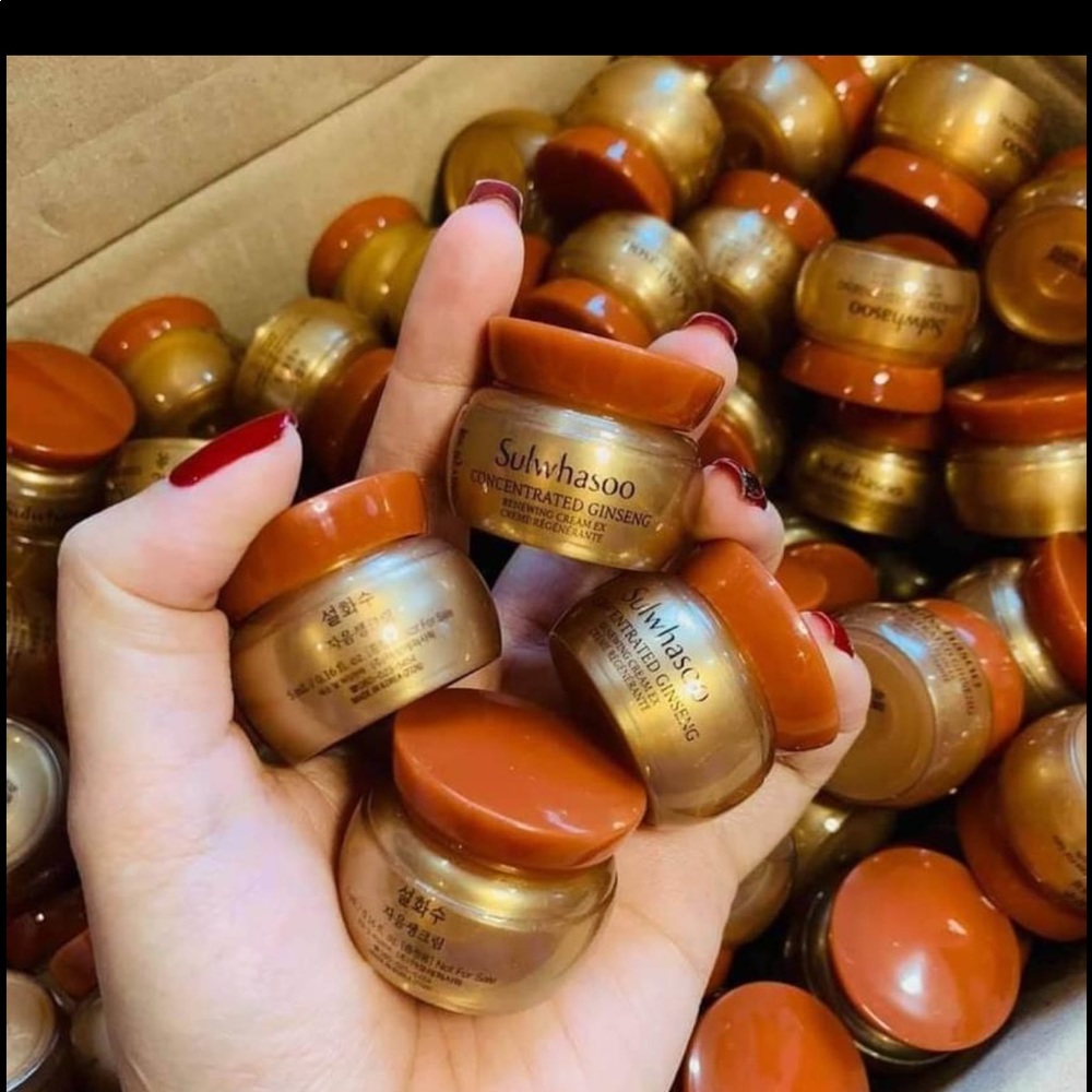 5 Mini size Sulwhasoo cream 5 ml=25ml. No box